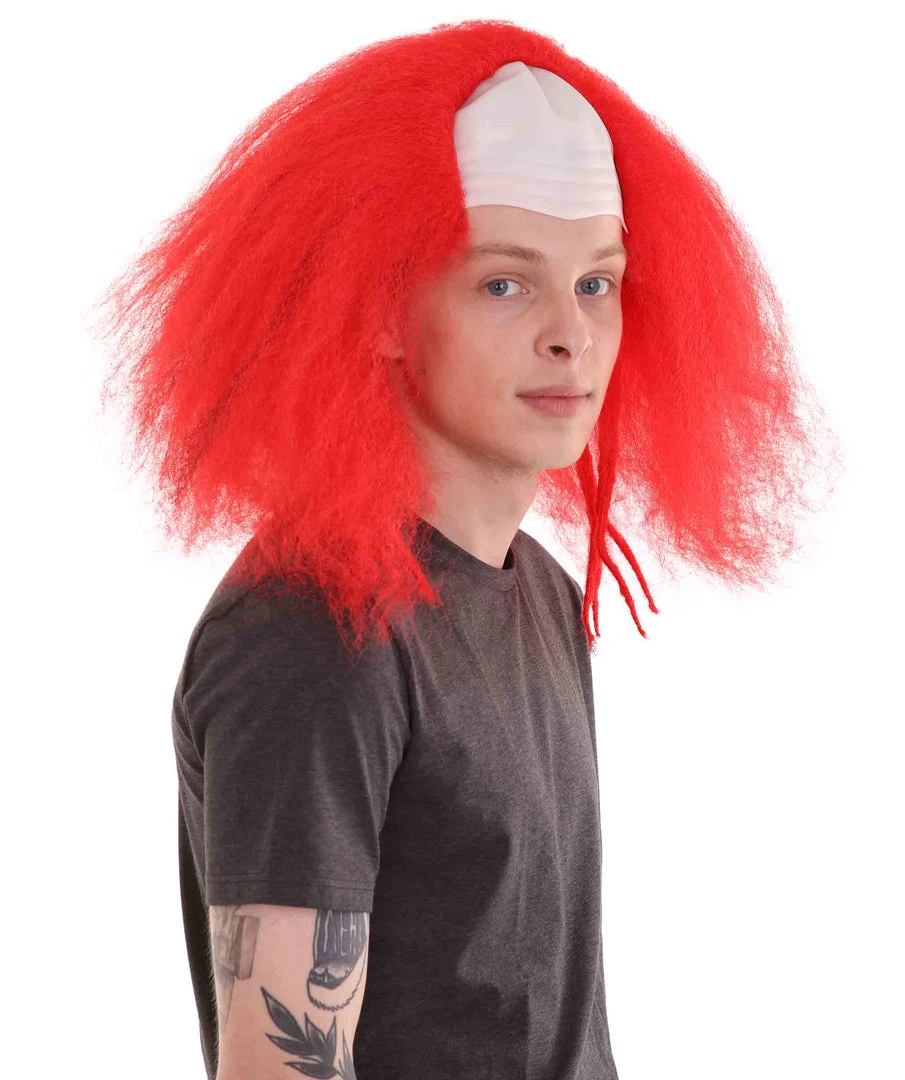 HPO Bald Clown Mens Wig | Multiple Color Choice Men's 38 HPO Bald Clown Mens Wig | Multiple Color Choice Men's
