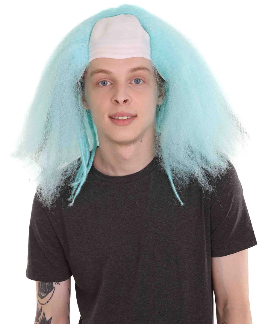 HPO Bald Clown Mens Wig | Multiple Color Choice Men's 2 HPO Bald Clown Mens Wig | Multiple Color Choice Men's