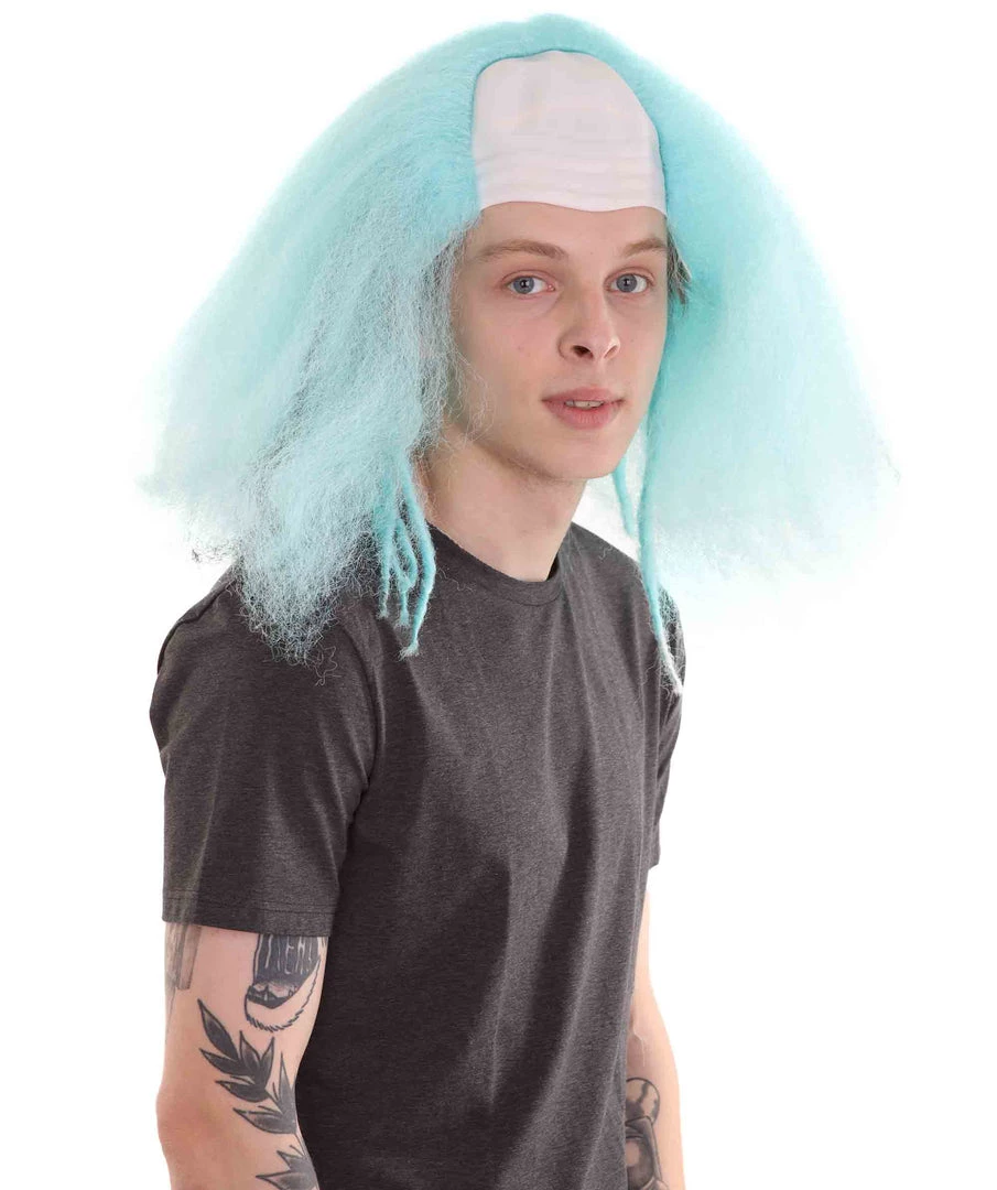 HPO Bald Clown Mens Wig | Multiple Color Choice Men's 7 HPO Bald Clown Mens Wig | Multiple Color Choice Men's