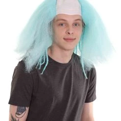 HPO Bald Clown Mens Wig | Multiple Color Choice Men's