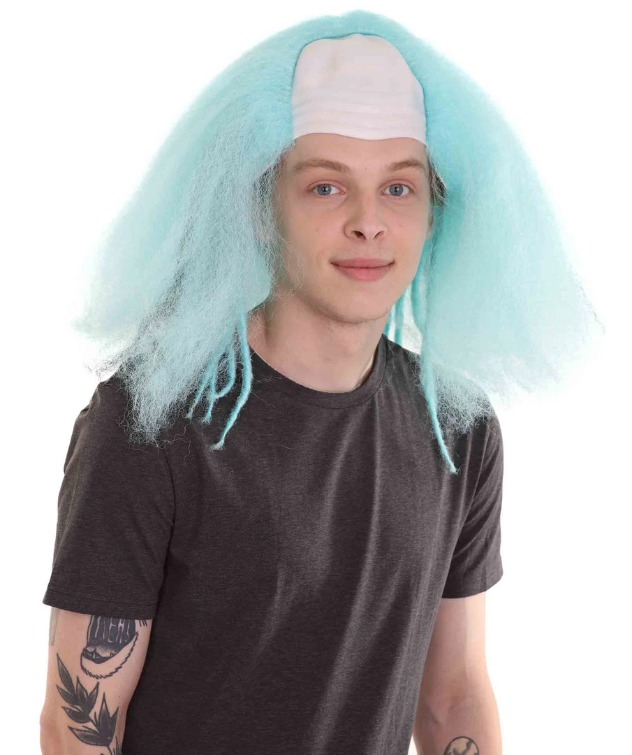 HPO Bald Clown Mens Wig | Multiple Color Choice Men's 1 HPO Bald Clown Mens Wig | Multiple Color Choice Men's