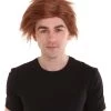 HPO Singer Men's Wig | Brown Celebtity Wig | Premium Breathable Capless Cap