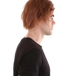 HPO Singer Men's Wig | Brown Celebtity Wig | Premium Breathable Capless Cap 13 HPO Singer Men's Wig | Brown Celebtity Wig | Premium Breathable Capless Cap