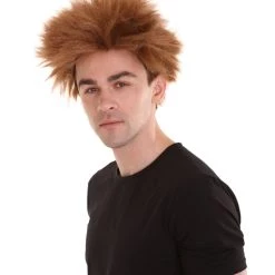 HPO Kids Dracula Wig | Monster Vampires Brown Wig | Premium Breathable Capless Cap