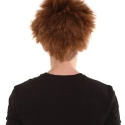 HPO Kids Dracula Wig | Monster Vampires Brown Wig | Premium Breathable Capless Cap