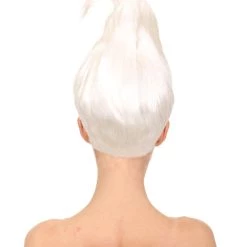HPO Troll World Tour | Women's Blonde Straight Spiked Troll Wig | Premium Breathable Capless Cap