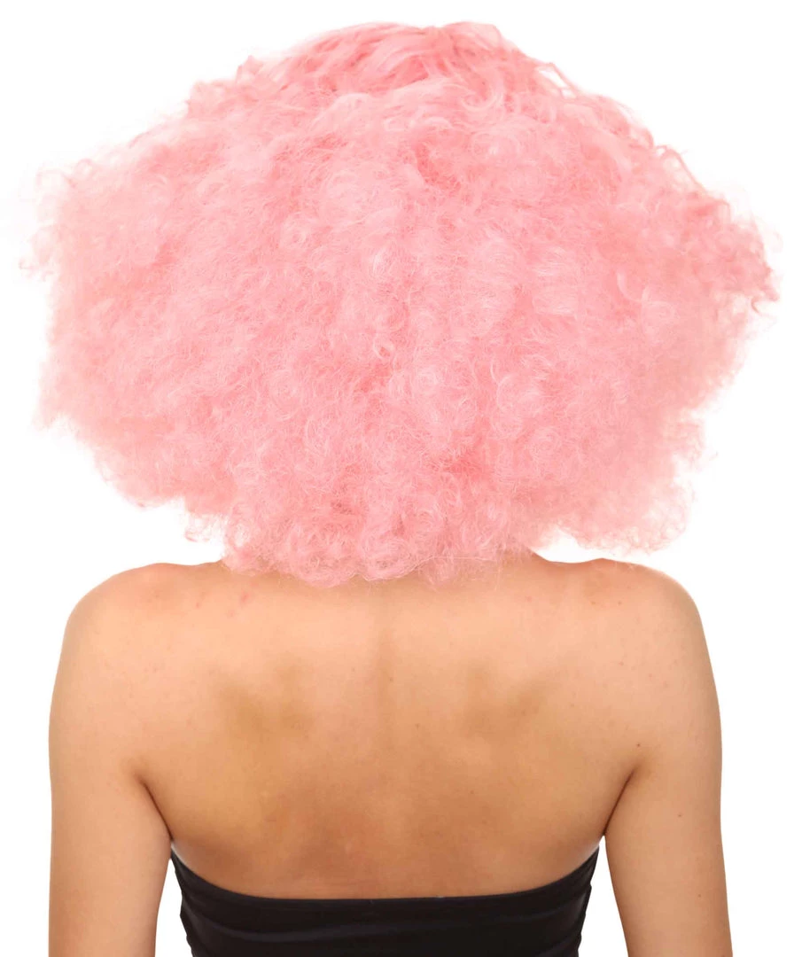 HPO Womens Candy Girl Curly Wig | Cosplay Halloween Wig | Premium Breathable Capless Cap Men's 4 HPO Womens Candy Girl Curly Wig | Cosplay Halloween Wig | Premium Breathable Capless Cap Men's