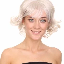 HPO Blonde Country Singer Womens Wig | Cosplay Halloween Wig | Premium Breathable Capless Cap