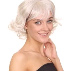 HPO Blonde Country Singer Womens Wig | Cosplay Halloween Wig | Premium Breathable Capless Cap