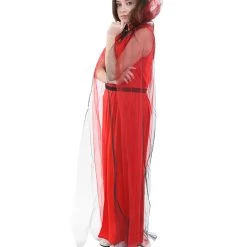 HPO Adult Women's Demoness Costume | Red Halloween Costume