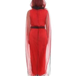 HPO Adult Women's Demoness Costume | Red Halloween Costume