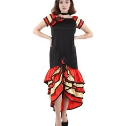HPO Adult Women's Flamenco Costume | Multi Cosplay Costume
