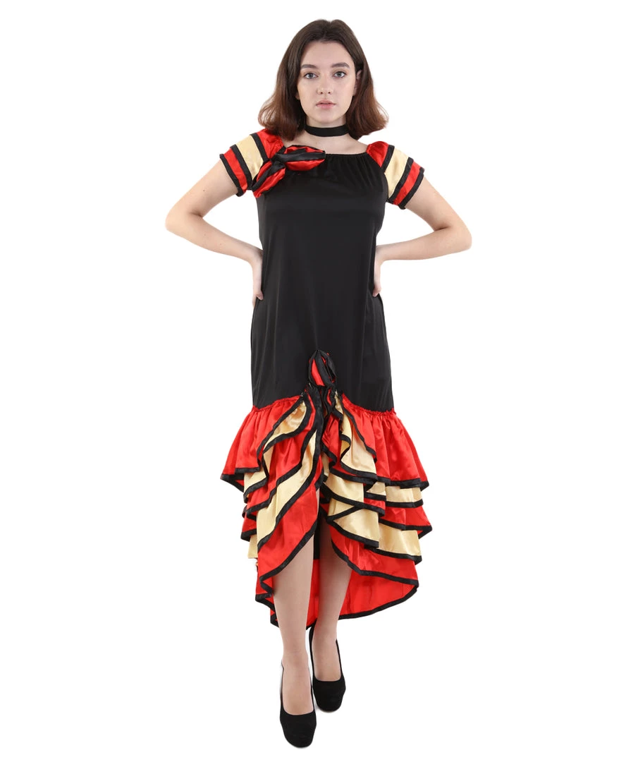 HPO Adult Women's Flamenco Costume | Multi Cosplay Costume 2 HPO Adult Women's Flamenco Costume | Multi Cosplay Costume