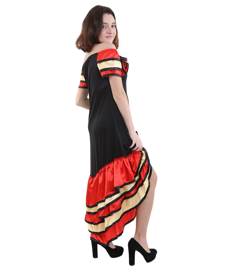 HPO Adult Women's Flamenco Costume | Multi Cosplay Costume 7 HPO Adult Women's Flamenco Costume | Multi Cosplay Costume