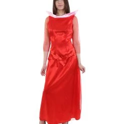HPO Adult Women's Princess Costume | Red Cosplay Costume