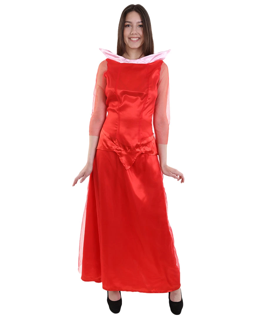 HPO Adult Women's Princess Costume | Red Cosplay Costume 1 HPO Adult Women's Princess Costume | Red Cosplay Costume