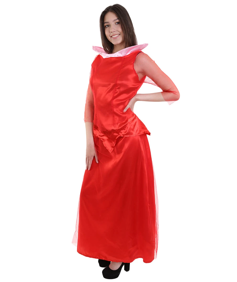 HPO Adult Women's Princess Costume | Red Cosplay Costume 3 HPO Adult Women's Princess Costume | Red Cosplay Costume
