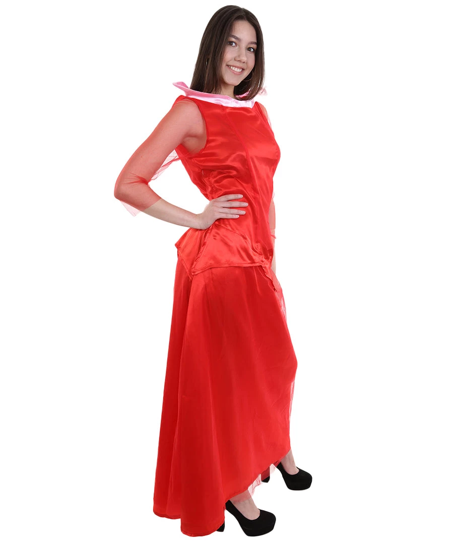 HPO Adult Women's Princess Costume | Red Cosplay Costume 6 HPO Adult Women's Princess Costume | Red Cosplay Costume
