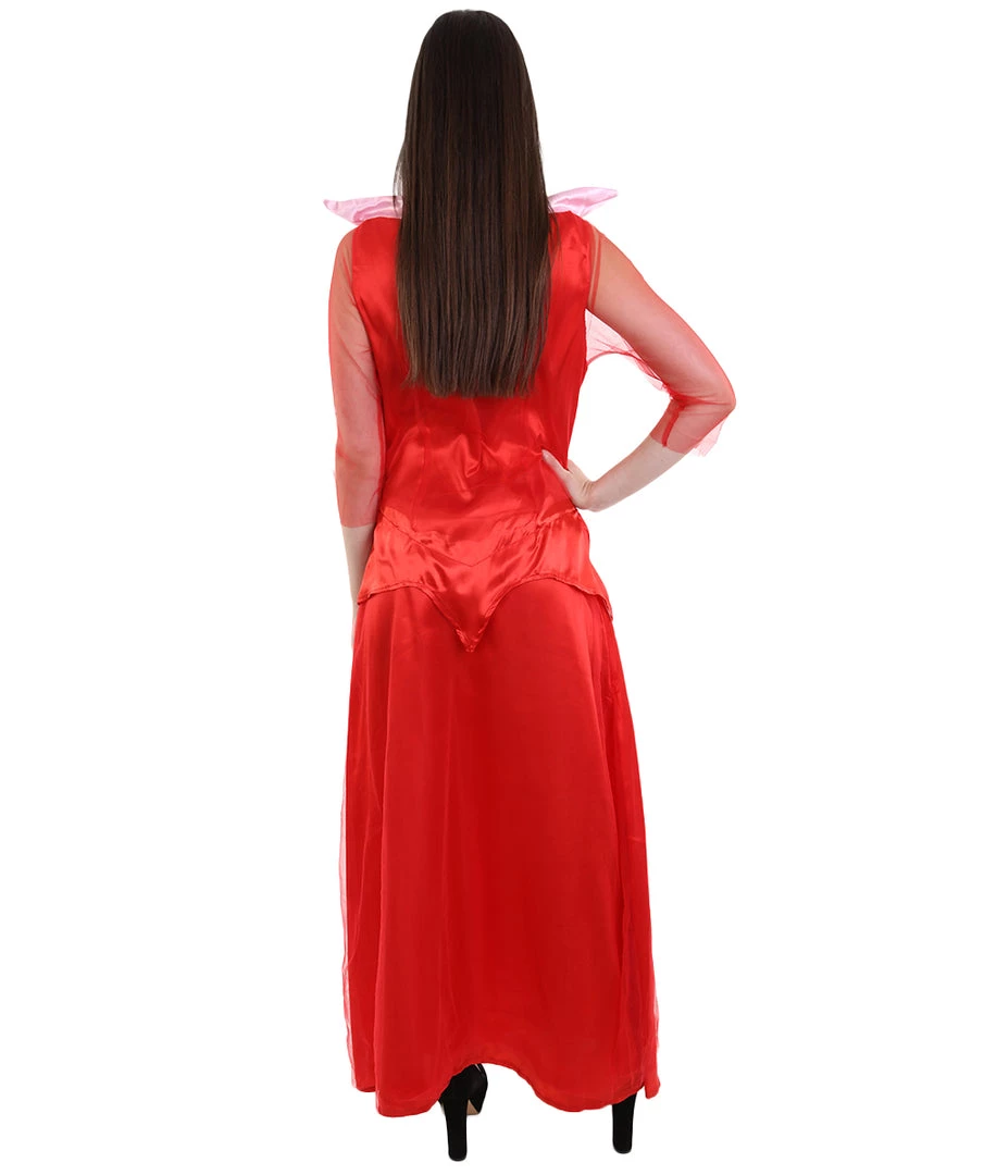 HPO Adult Women's Princess Costume | Red Cosplay Costume 4 HPO Adult Women's Princess Costume | Red Cosplay Costume