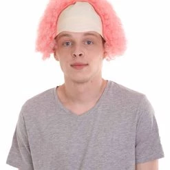 HPO Unisex Scary Bald Clown Afro Wigs Collections | Halloween Wigs Women's
