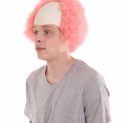 HPO Unisex Scary Bald Clown Afro Wigs Collections | Halloween Wigs Women's 40 HPO Unisex Scary Bald Clown Afro Wigs Collections | Halloween Wigs Women's