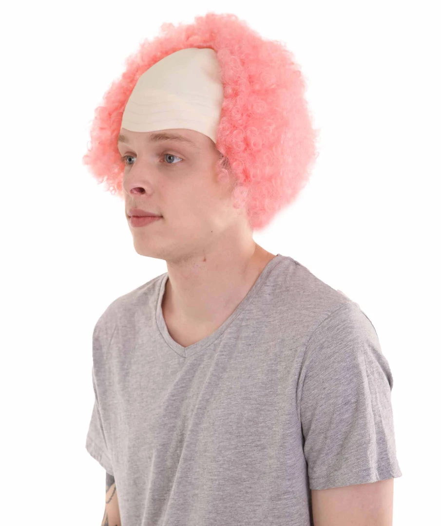 HPO Unisex Scary Bald Clown Afro Wigs Collections | Halloween Wigs Women's 4 HPO Unisex Scary Bald Clown Afro Wigs Collections | Halloween Wigs Women's