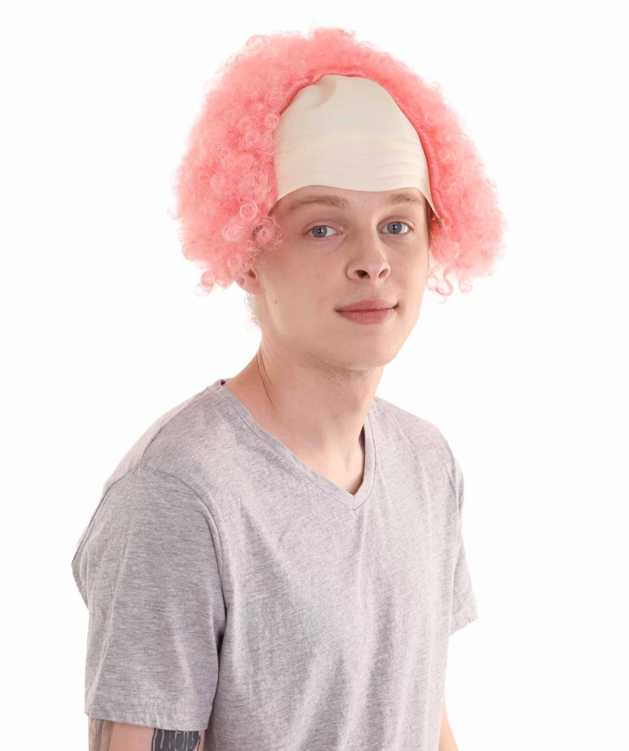 HPO Unisex Scary Bald Clown Afro Wigs Collections | Halloween Wigs Women's 6 HPO Unisex Scary Bald Clown Afro Wigs Collections | Halloween Wigs Women's