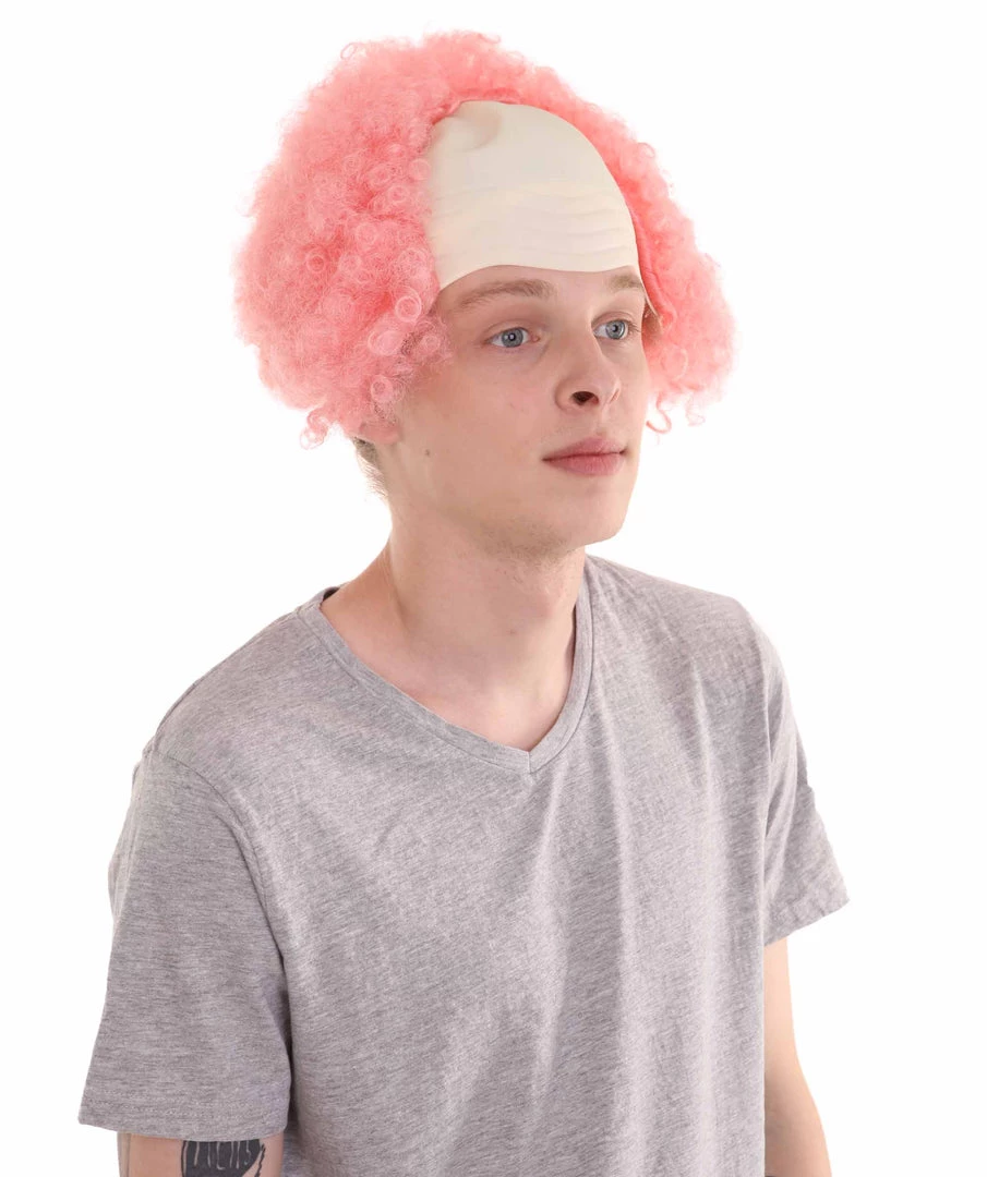 HPO Unisex Scary Bald Clown Afro Wigs Collections | Halloween Wigs Women's 7 HPO Unisex Scary Bald Clown Afro Wigs Collections | Halloween Wigs Women's