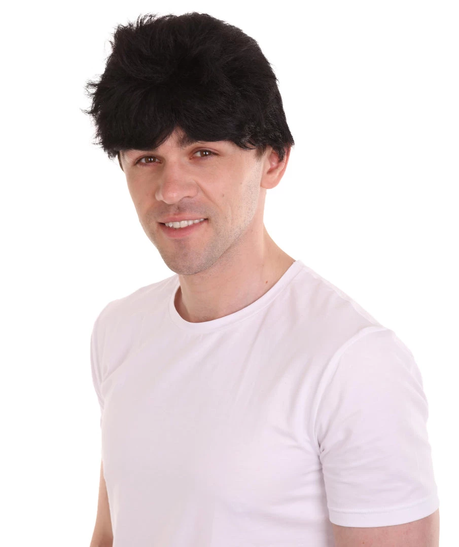 HPO Men's Superhero Green Mens Wig | Cosplay Halloween Wig | Premium Breathable Capless Cap 2 HPO Men's Superhero Green Mens Wig | Cosplay Halloween Wig | Premium Breathable Capless Cap