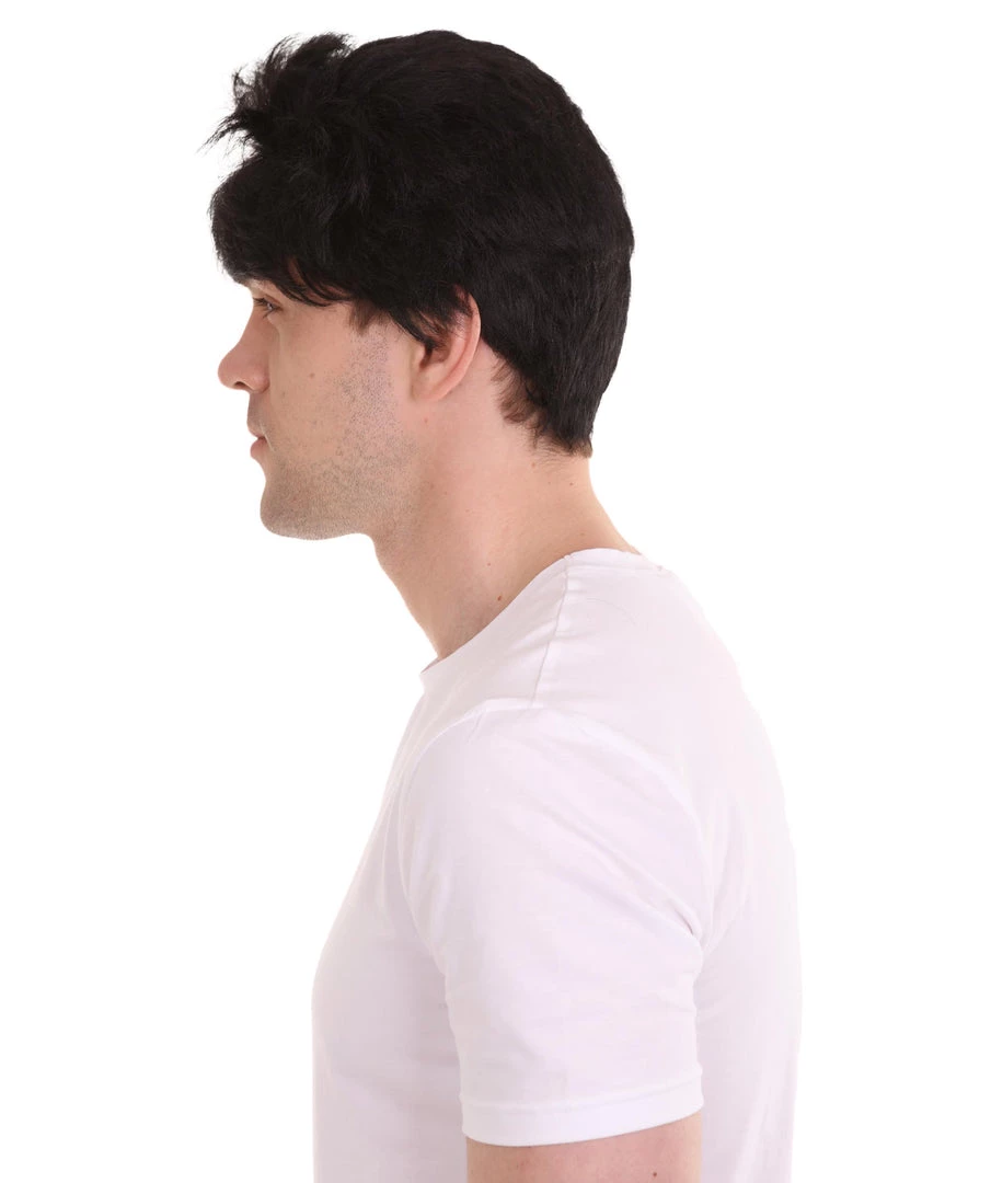 HPO Men's Superhero Green Mens Wig | Cosplay Halloween Wig | Premium Breathable Capless Cap 4 HPO Men's Superhero Green Mens Wig | Cosplay Halloween Wig | Premium Breathable Capless Cap