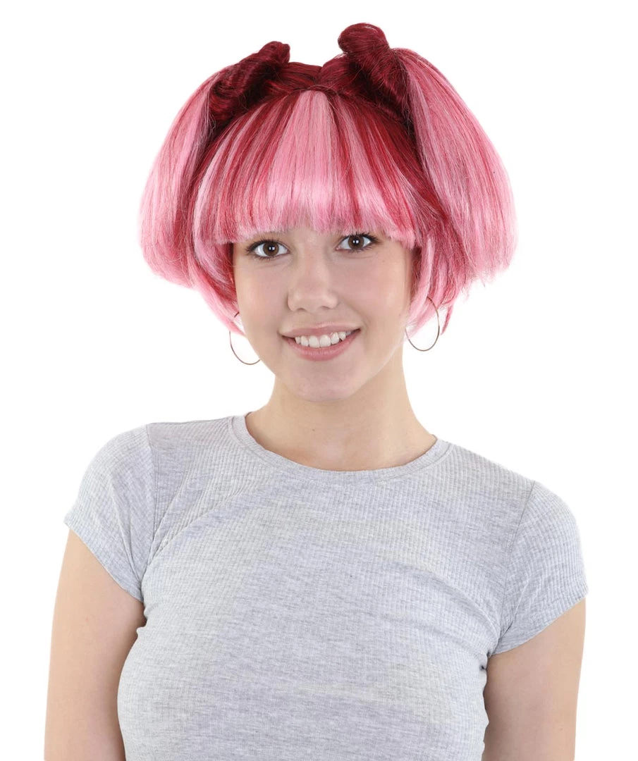 HPO Short JP Wig | Character Cosplay Halloween Wig | Premium Breathable Capless Cap 1 HPO Short JP Wig | Character Cosplay Halloween Wig | Premium Breathable Capless Cap