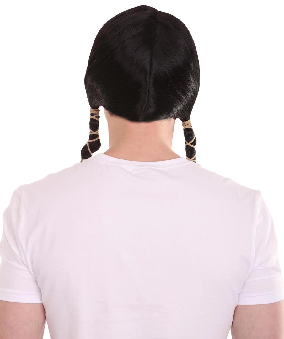 HPO Men's Men Indian Maiden Black Wig | Premium Breathable Capless Cap 4 HPO Men's Men Indian Maiden Black Wig | Premium Breathable Capless Cap