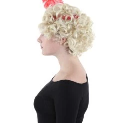 HPO Hollywood Feather Flapper Womens Wig | Blond Character Cosplay Halloween Wig | Premium Breathable Capless Cap Men's