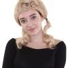 HPO Men's Singer Womens Blonde Ponytail Wig | Pop Star Rock Wig | Premium Breathable Capless Cap