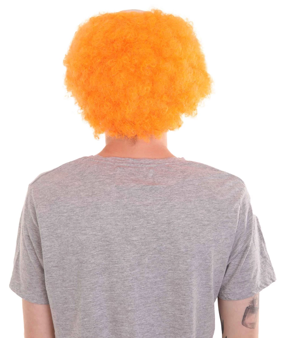HPO Unisex Scary Bald Clown Afro Wigs Collections | Halloween Wigs Women's 12 HPO Unisex Scary Bald Clown Afro Wigs Collections | Halloween Wigs Women's
