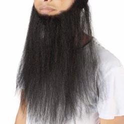 Men's Southern Long Beard Set | Synthetic Facial Hair | Multiple Color Options | HPO