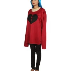 HPO Adult Men's My Heart Is Broken Long Sleeve Costumes | Halloween Costume Collections Men's Costumes