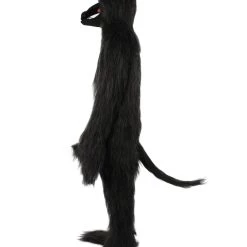 HPO White And Black Mouse Costume With Mask And Tail - Long Breathable Synthetic Fibers Bundle 12 HPO White And Black Mouse Costume With Mask And Tail - Long Breathable Synthetic Fibers Bundle