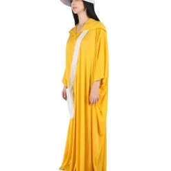HPO Adult Women's Robe Handmaid With Bag And Bonnet Costume | Orange Cosplay Costume
