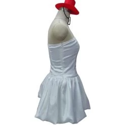 HPO Adult Women's Snow Lover Costume | White Halloween Costume 8 HPO Adult Women's Snow Lover Costume | White Halloween Costume