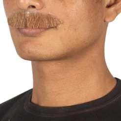 HPO Men's Stylish Moustache Set | Brown Cosplay Facial Hair