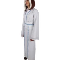 HPO Men's Adult Women’s Chinese Mythological Snake Animated Movie White & Silver Costume