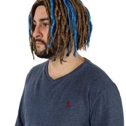 HPO Adult Men's Multiple Pump Hefner Rapper Dreadlock Wig