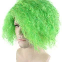 BC Joker Wig | Green Curly Wig SALE