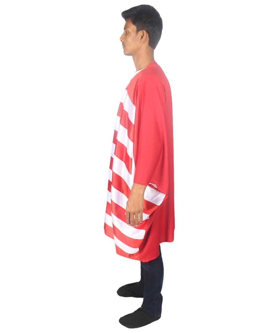 FLAGWIGS Adult Women's USA Flag Tunic Sports Costume | Patriotic Cosplay Costume 3 FLAGWIGS Adult Women's USA Flag Tunic Sports Costume | Patriotic Cosplay Costume