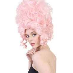 HPO Rococo Style Marie Antoinette Womens Wig | Queen Character Cosplay Halloween Wig | Premium Breathable Capless Cap Men's