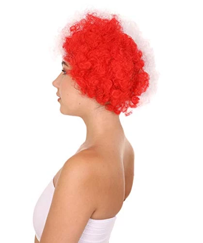 FLAGWIGS Canada Afro Wig | Super Size Jumbo Maple Leaf Wig 3 FLAGWIGS Canada Afro Wig | Super Size Jumbo Maple Leaf Wig