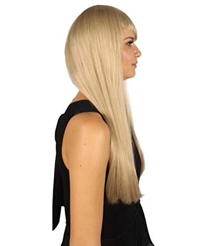 HPO Long Vampiress Wig | Horror Ghost Queen Fancy Halloween Wig | Premium Breathable Capless Cap 5 HPO Long Vampiress Wig | Horror Ghost Queen Fancy Halloween Wig | Premium Breathable Capless Cap