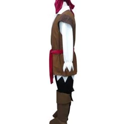 HPO Adult Men's Rogne Pirate Costume | Brown Cosplay Costume