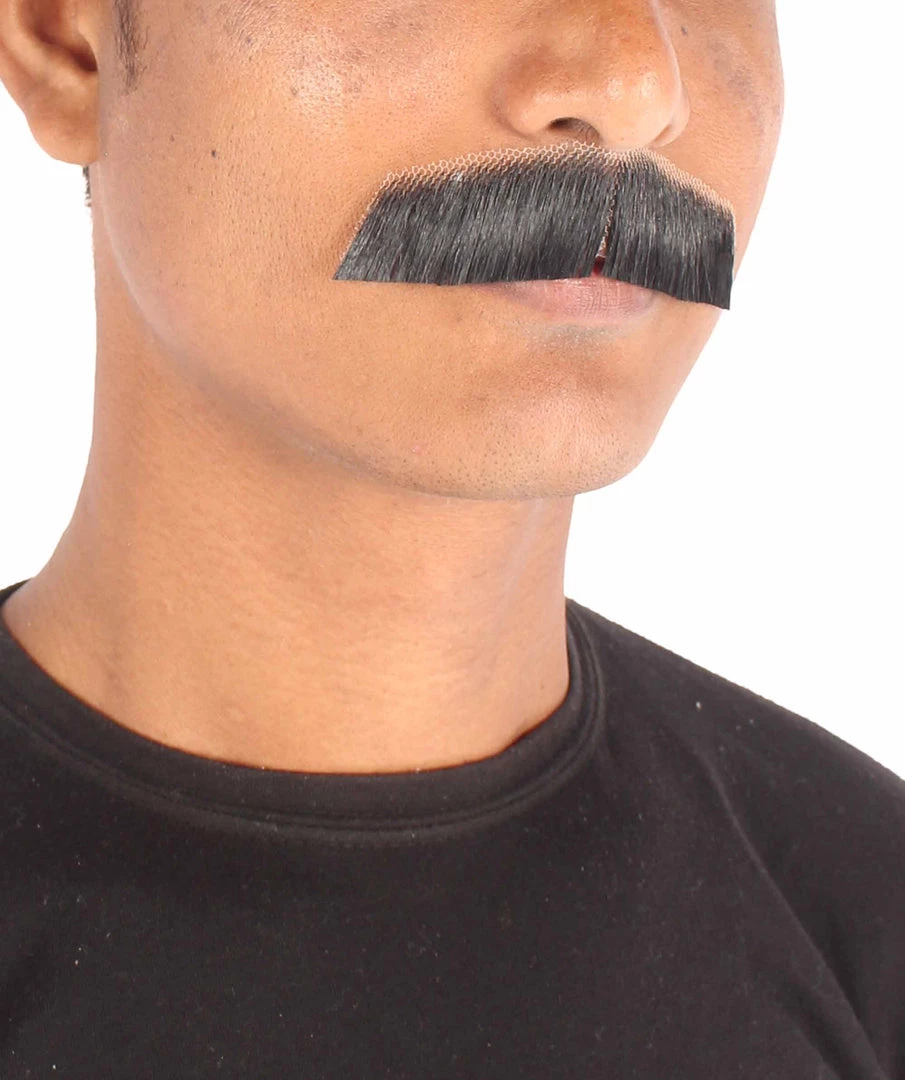 Men's Lampshade Mustache | Human Facial Hair | Multiple Colors | HPO 3 Men's Lampshade Mustache | Human Facial Hair | Multiple Colors | HPO